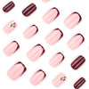 12 Sizes-24 Pcs Press On Nails JP3933