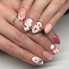 12 Sizes-24 PcsPress On Nails W2073