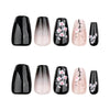 12 Sizes-24 Pcs Press On Nails JP3716