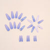 12 Sizes-24 Pcs Press On Nails Z711