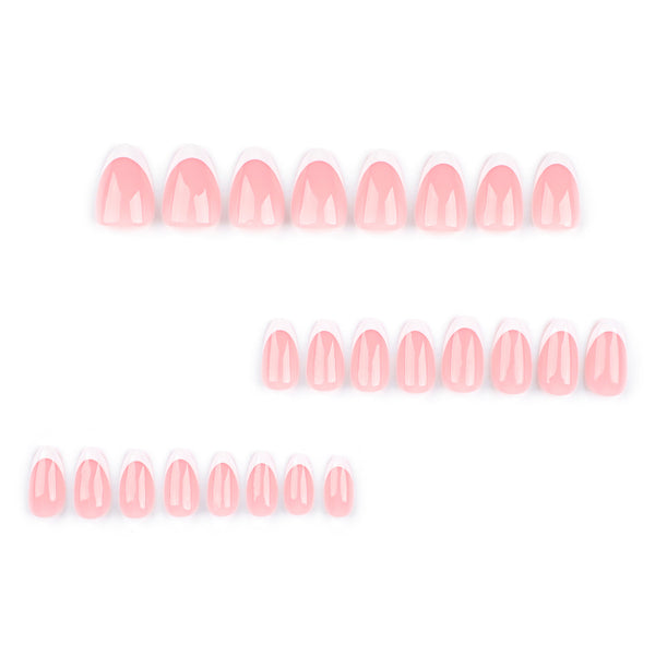 12 Sizes-24 Pcs Press On Nails JP3282