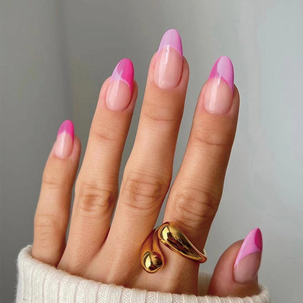 12 Sizes-24 Pcs Press On Nails JP1936