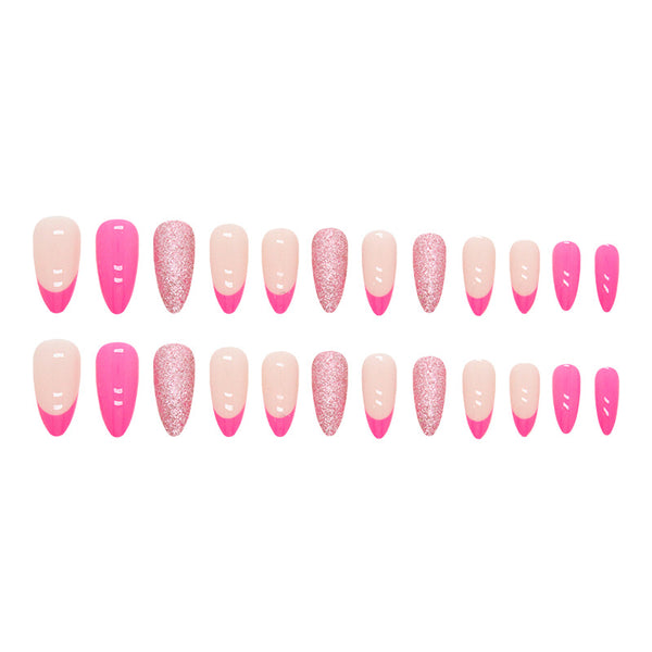 12 Sizes-24 Pcs Press On Nails W954