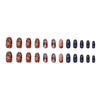 12 Sizes-24 Pcs Press On Nails W1804