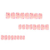 12 Sizes-24 Pcs Press On Nails JP4296