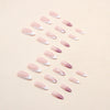 12 Sizes-24 Pcs Press On Nails W443