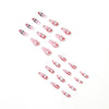 12 Sizes-24 Pcs Press On Nails JP1383
