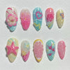 12 Sizes-24 Pcs Press On Nails Z1101