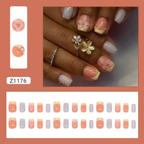 15 Sizes-30 PcsPress On Nails Z1176