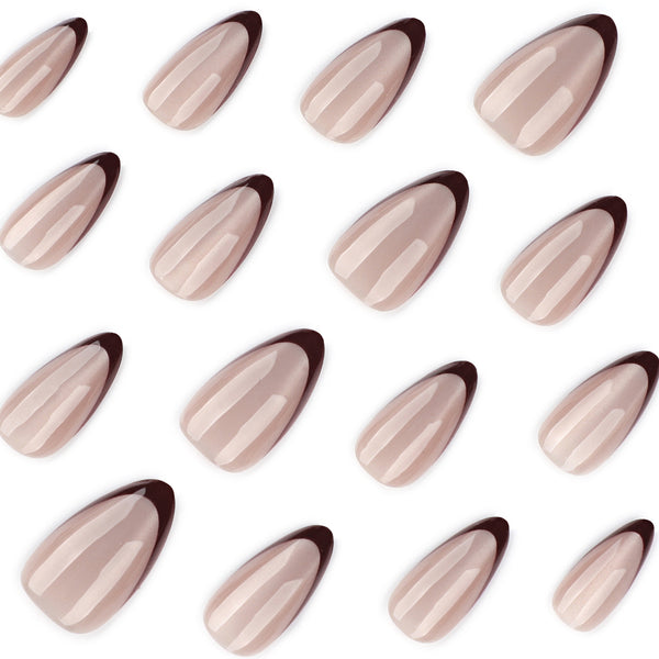 12 Sizes-24 Pcs Press On Nails JP4169