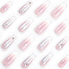12 Sizes-24 Pcs Press On Nails JP2631