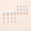12 Sizes-24 Pcs Press On Nails W1991