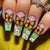 12 Sizes-24 Pcs Press On Nails Y688