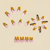 12 Sizes-24 Pcs Press On Nails Y1452