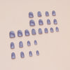 12 Sizes-24 Pcs Press On Nails W1553