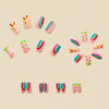 12 Sizes-24 Pcs Press On Nails Y559