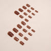 12 Sizes-24 Pcs Press On Nails Z754