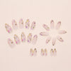 12 Sizes-24 Pcs Press On Nails W1935