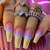 12 Sizes-24 Pcs Press On Nails Y967
