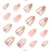 12 Sizes-24 Pcs Press On Nails JP3261