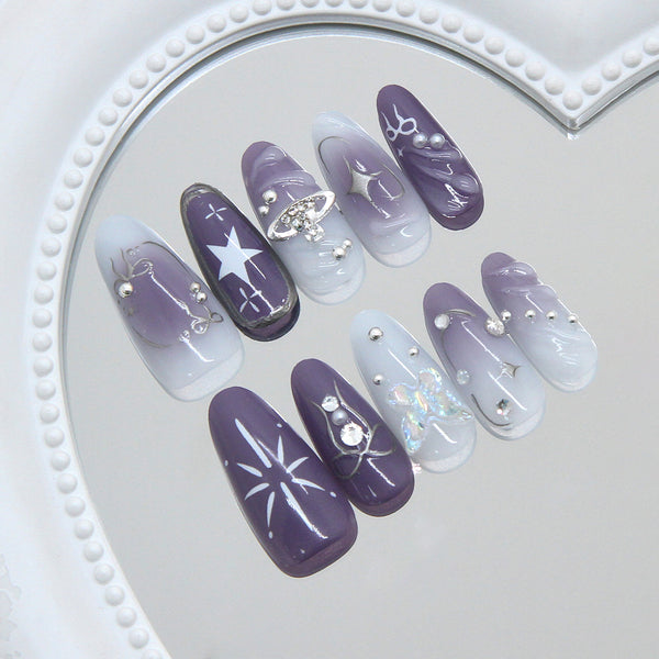 30 Pcs Press On Nails Z1258