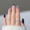 12 Sizes-24 Pcs Press On Nails BZ1417