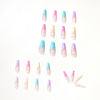 12 Sizes-24 Pcs Press On Nails JP1123