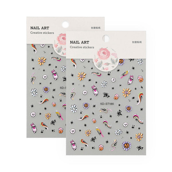5D Nail Art Sticker 5DST186