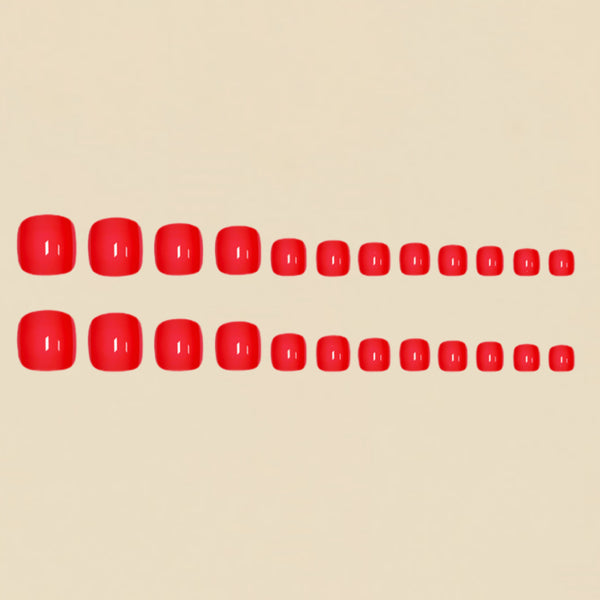 12 Sizes-24 Pcs Press On Nails Y1119