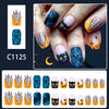 12 Sizes-24 Pcs Press On Nails C1125