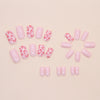 12 Sizes-24 Pcs Press On Nails W1849