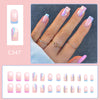 12 Sizes-24 PcsPress On Nails C347