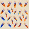 12 Sizes-24 Pcs Press On Nails Y652