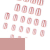 12 Sizes-24 Pcs Press On Nails JP4208