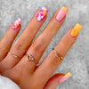 12 Sizes-24 Pcs Press On Nails W1058