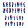 12 Sizes-24 PcsPress On Nails WM-144