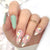 12 Sizes-24 Pcs Press On Nails W487