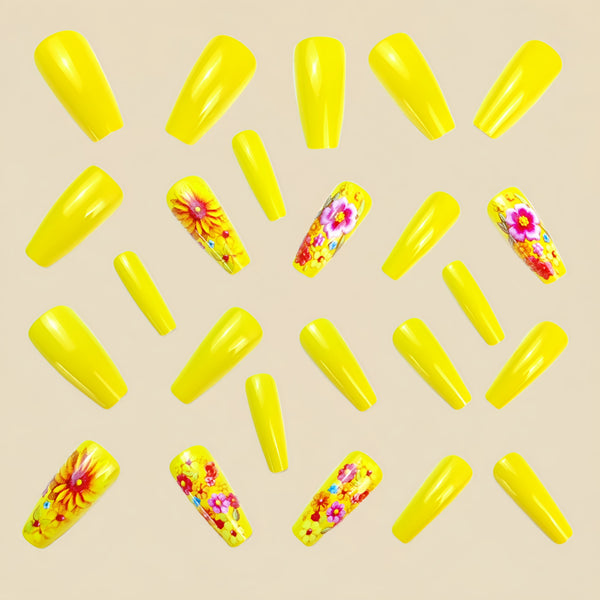12 Sizes-24 Pcs Press On Nails Y821-2