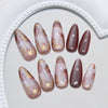 12 Sizes-24 Pcs Press On Nails W2006