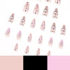12 Sizes-24 Pcs Press On Nails JP1860