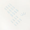 12 Sizes-24 Pcs Press On Nails JP1140