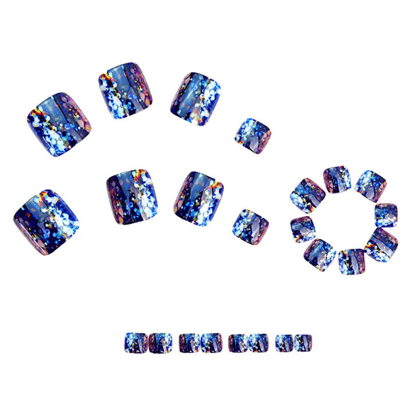 12 Sizes-24 Pcs Press On Nails Y1997