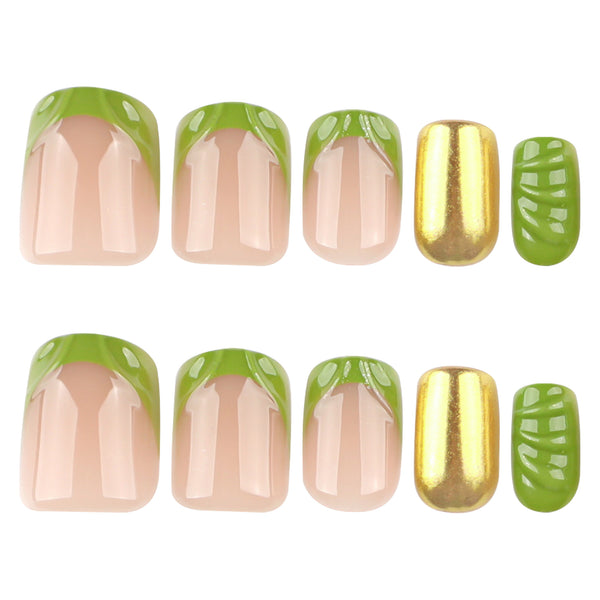 12 Sizes-24 Pcs Press On Nails JP3992