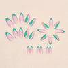 12 Sizes-24 Pcs Press On Nails W886