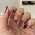 12 Sizes-24 Pcs Press On Nails JP4094