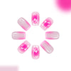 12 Sizes-24 Pcs Press On Nails C1594
