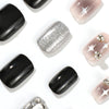 12 Sizes-24 Pcs Press On Nails JP2319