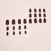 12 Sizes-24 Pcs Press On Nails CF051