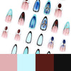12 Sizes-24 Pcs Press On Nails JP3562