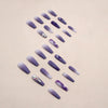 12 Sizes-24 Pcs Press On Nails Z832
